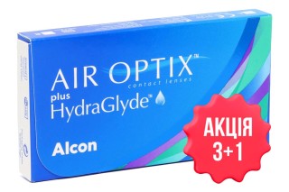 Контактные линзы Air Optix plus HydraGlyde - linza.ua